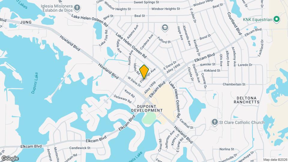 2225 Flamingo Ave Map and Location Details