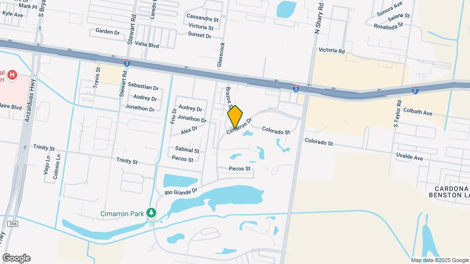 817 Cimarron Dr Map and Location Details