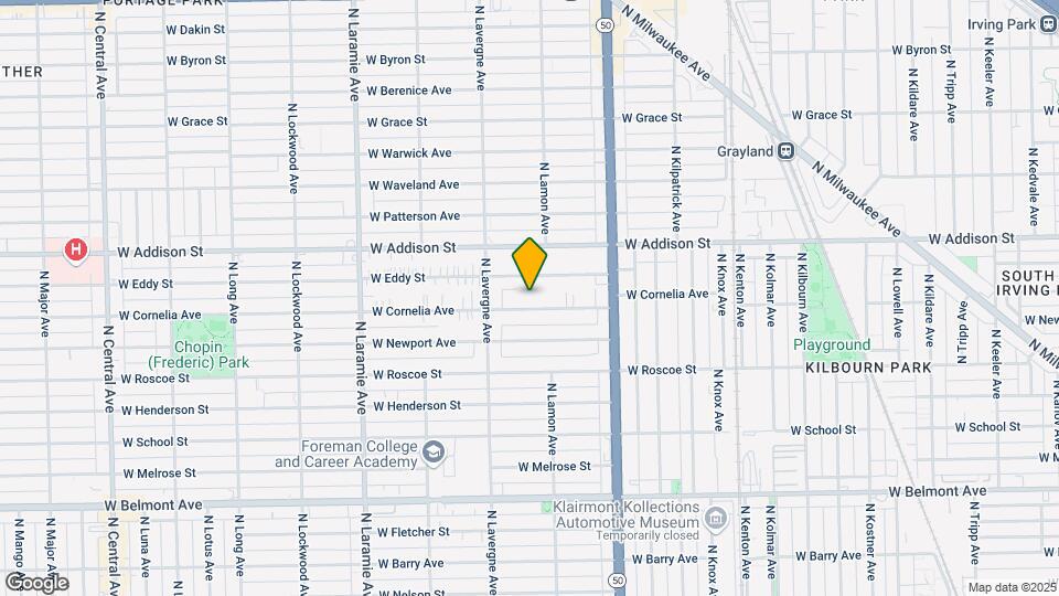 4916 W Cornelia Ave, Unit 2 Map and Location Details