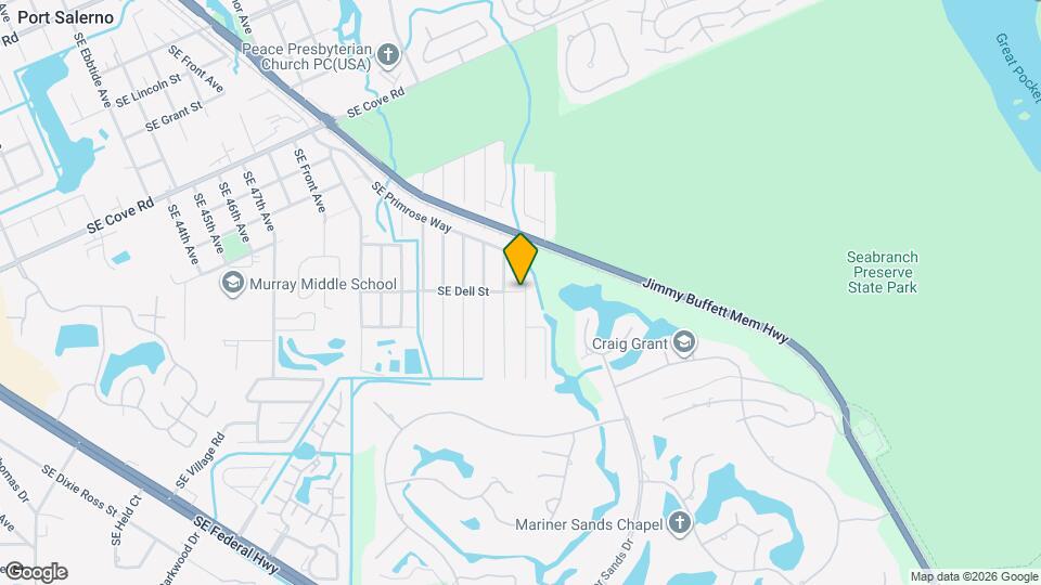 5359 SE Dell St Map and Location Details