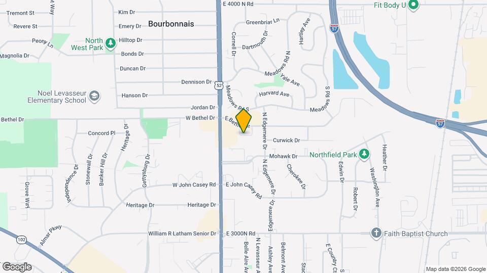 164 Heritage Meadows Cir Map and Location Details