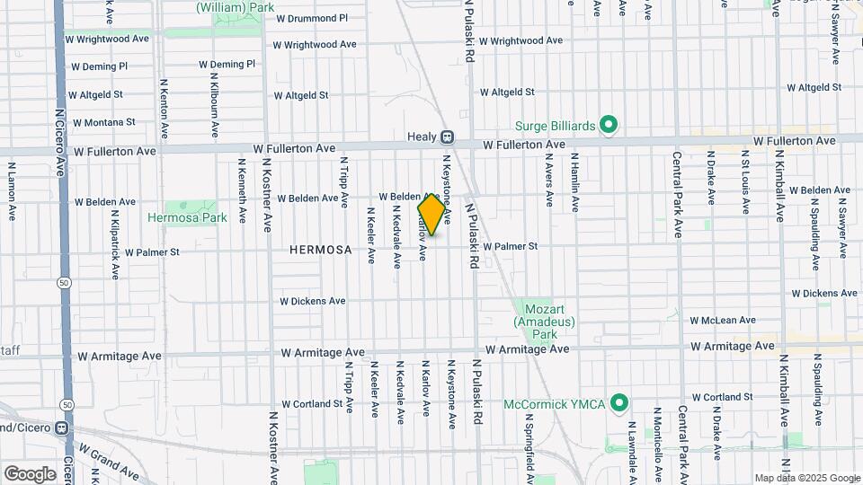 4050-4056 W Palmer St Mapa y Detalles de la Ubicación