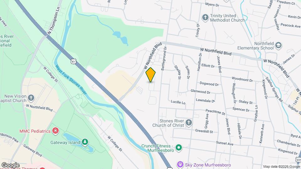 1714 N Cove Mapa y Detalles de la Ubicación