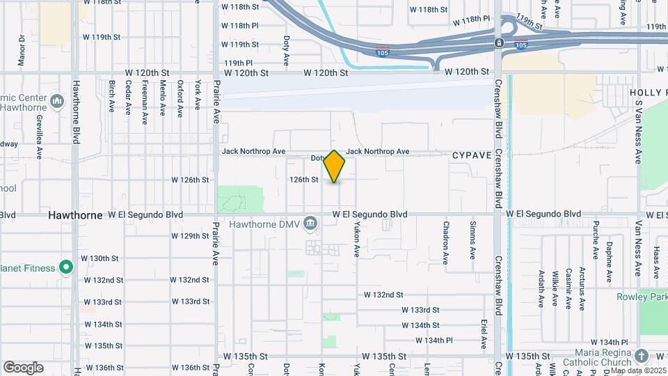 12613 Cranbrook Ave Map and Location Details