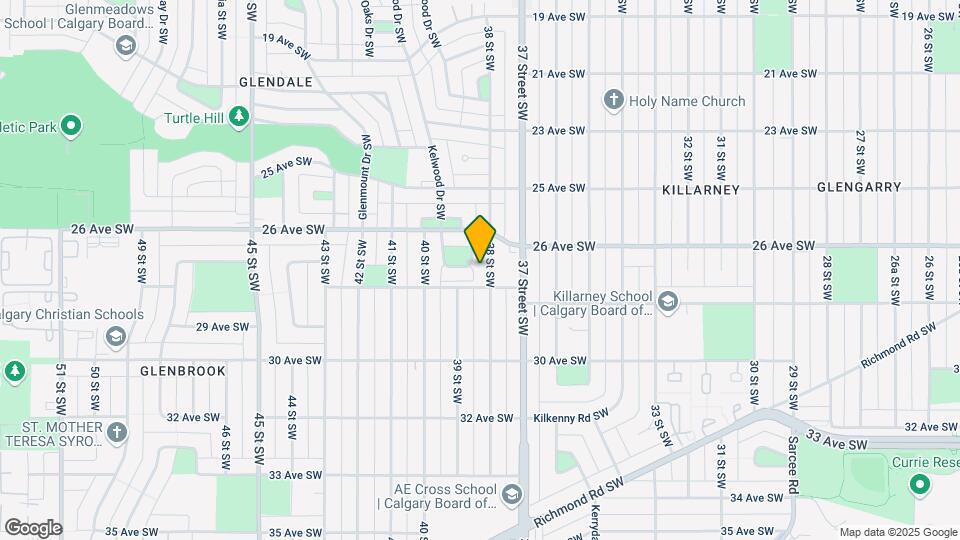2729 38th St SW Map and Location Details