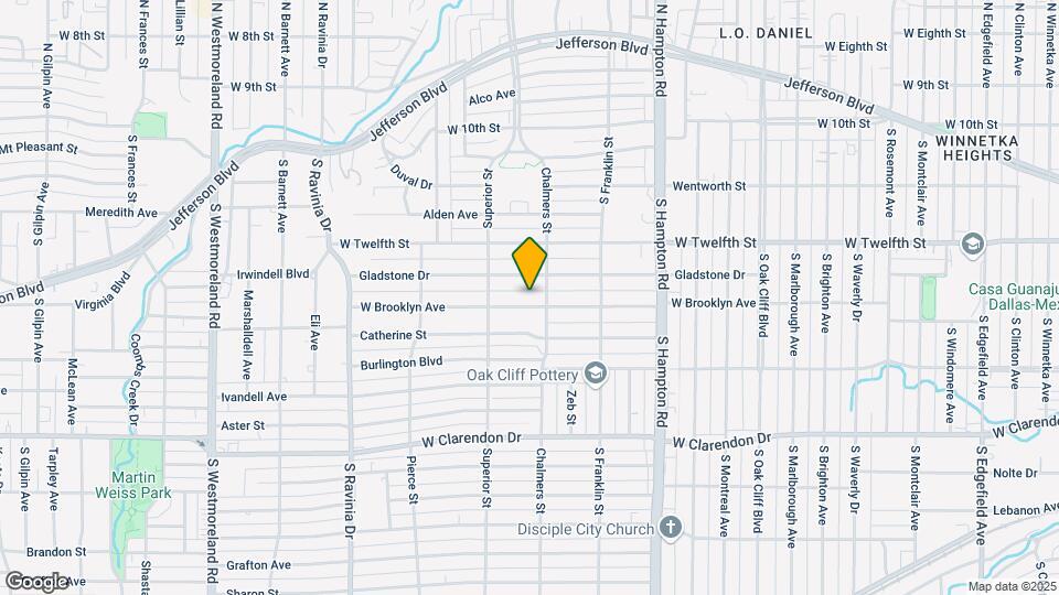 2615 W Brooklyn Ave Map and Location Details