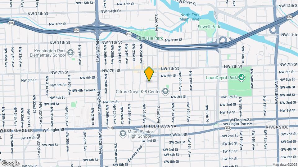2262 NW 5th St Map and Location Details
