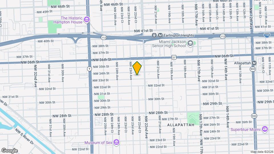 2257 NW 33rd St, Unit 0 Map and Location Details