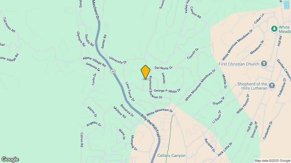 615 Del Norte Dr Map and Location Details