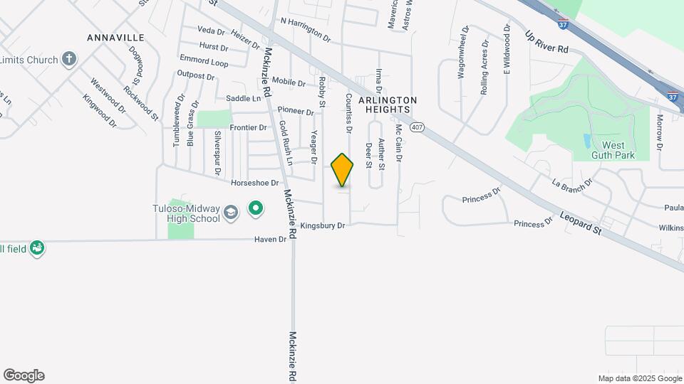 2600 Countiss Dr Map and Location Details