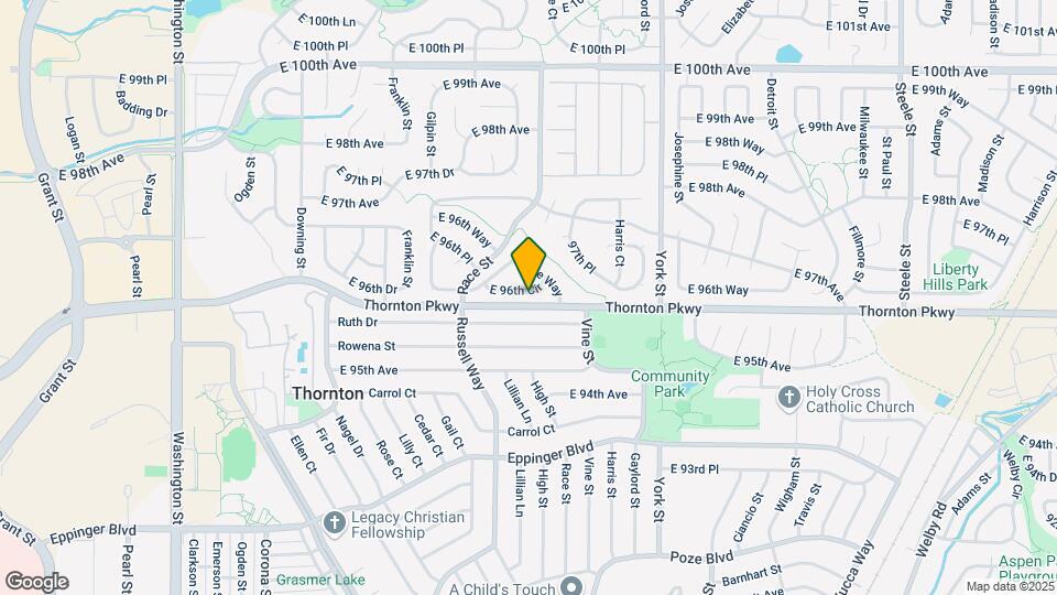 1914 E 96th Cir Map and Location Details