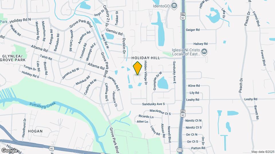 2638 Kersey Ct Map and Location Details