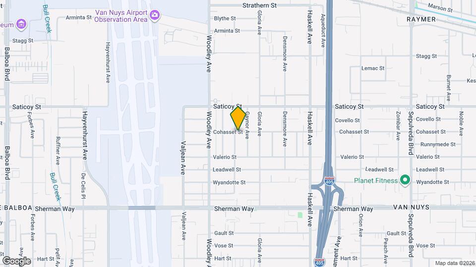 7454 Gaviota Ave Mapa y Detalles de la Ubicación