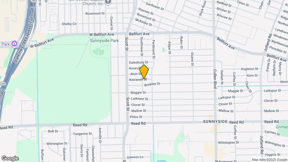 4202 Kewanee St Map and Location Details