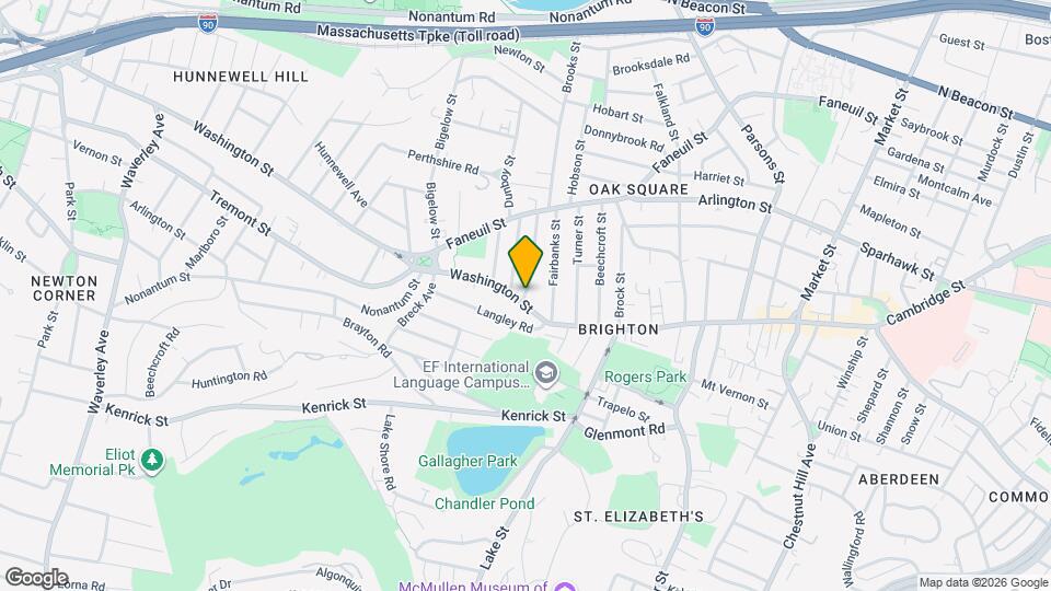 5 Oak Square Ave Map and Location Details