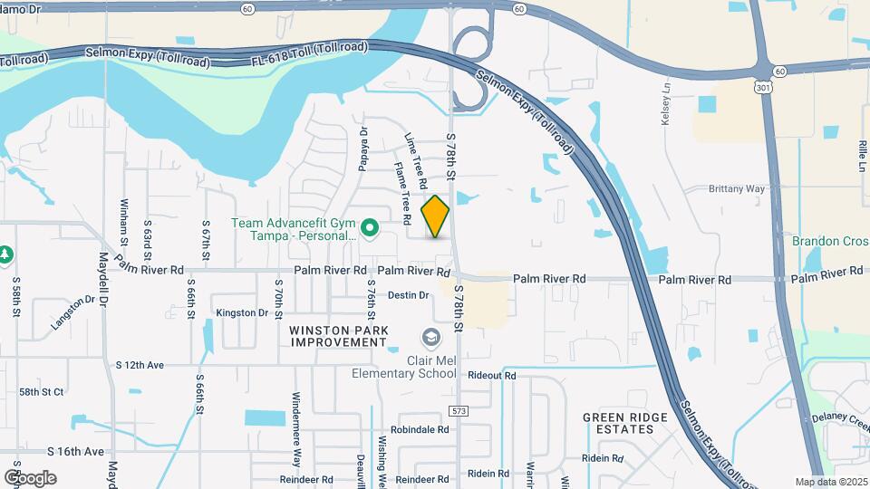 7703 Southside Ln Map and Location Details