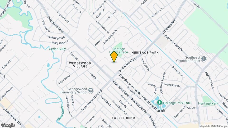 16931 Canyon Springs Ln Map and Location Details