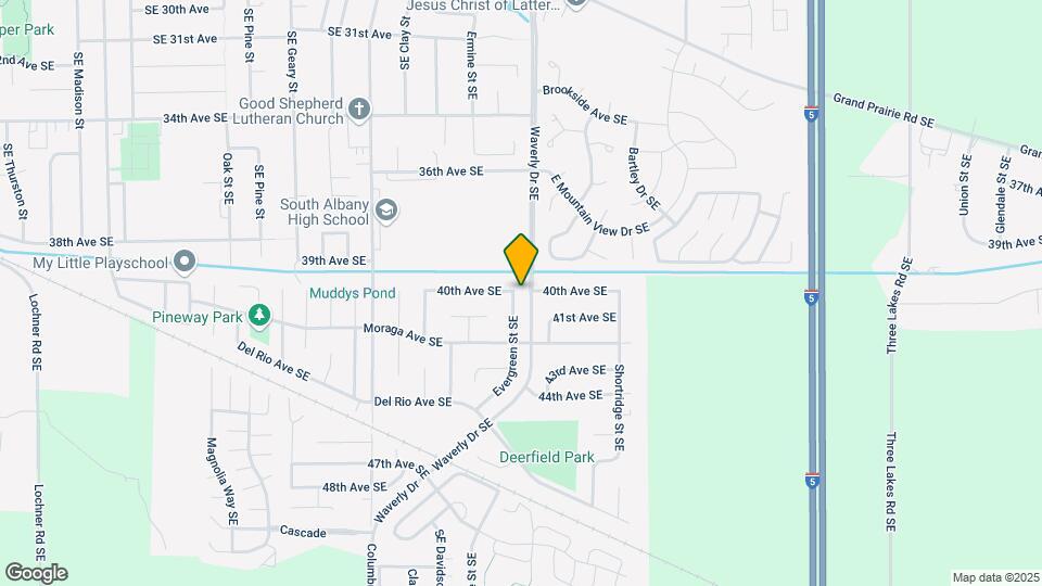 4003 Evergreen St SE Map and Location Details