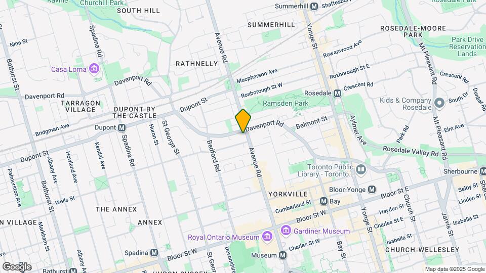 132 Avenue Rd Map and Location Details