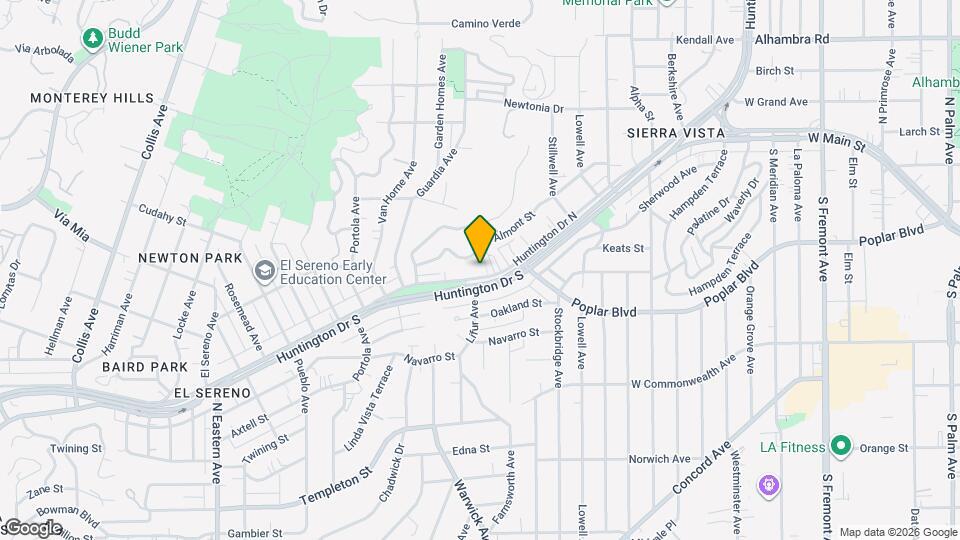 5243 Huntington Dr N Mapa y Detalles de la Ubicación