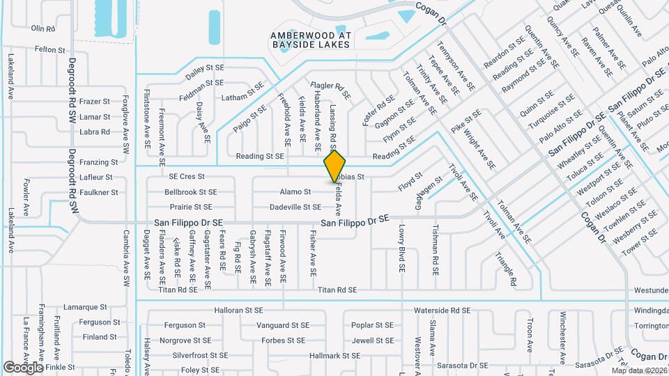 2830 Felda Ave Map and Location Details