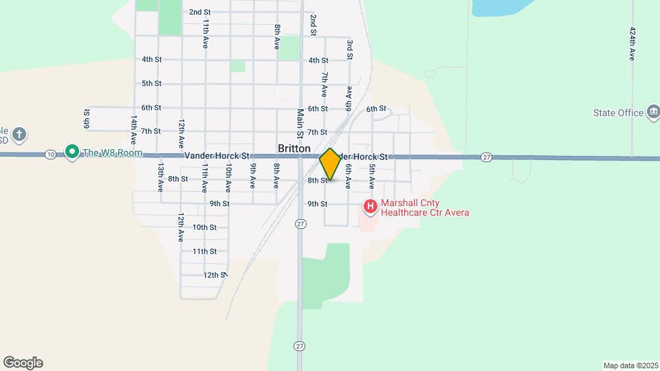 619 8th St Map and Location Details