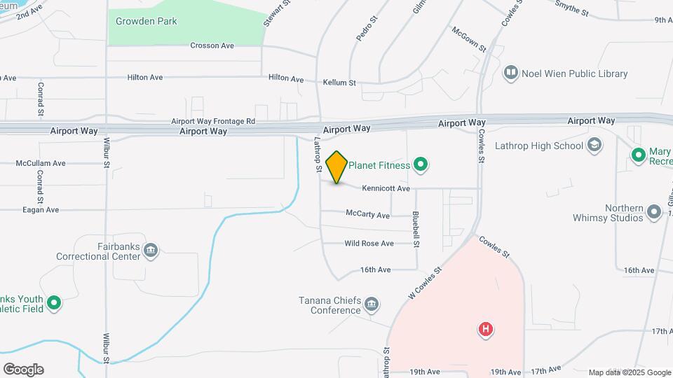 1243-1245 Kennicott Ave Map and Location Details