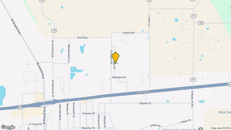 1818 Arkansas St Map and Location Details