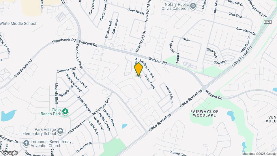 7719 Mesquite Farm Map and Location Details