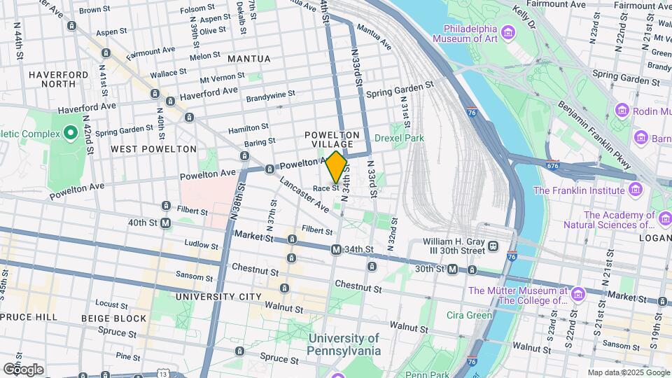 3406 Race St Map and Location Details