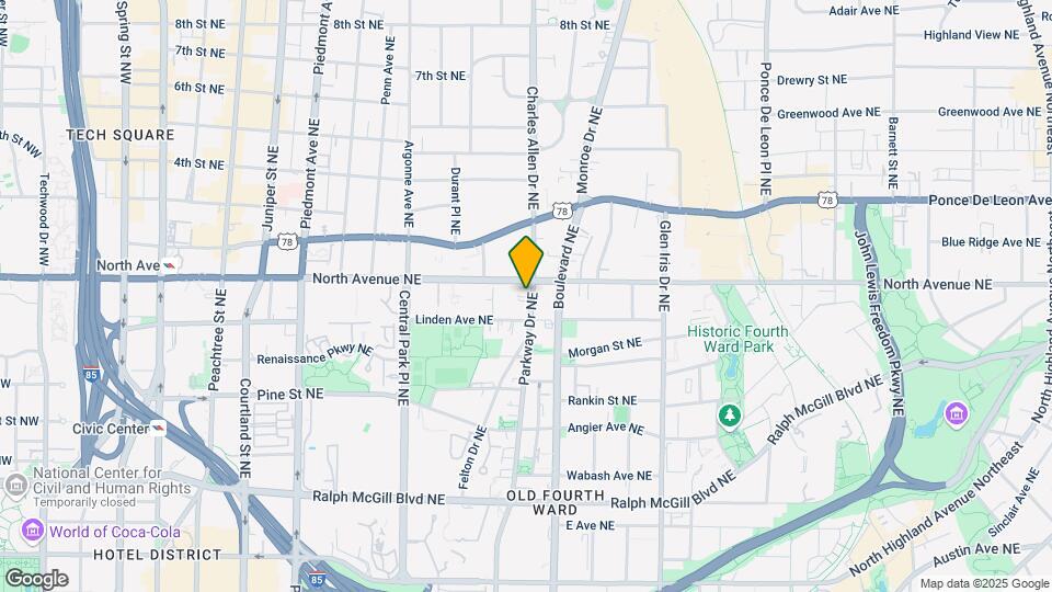 594 NE Parkway Dr Map and Location Details