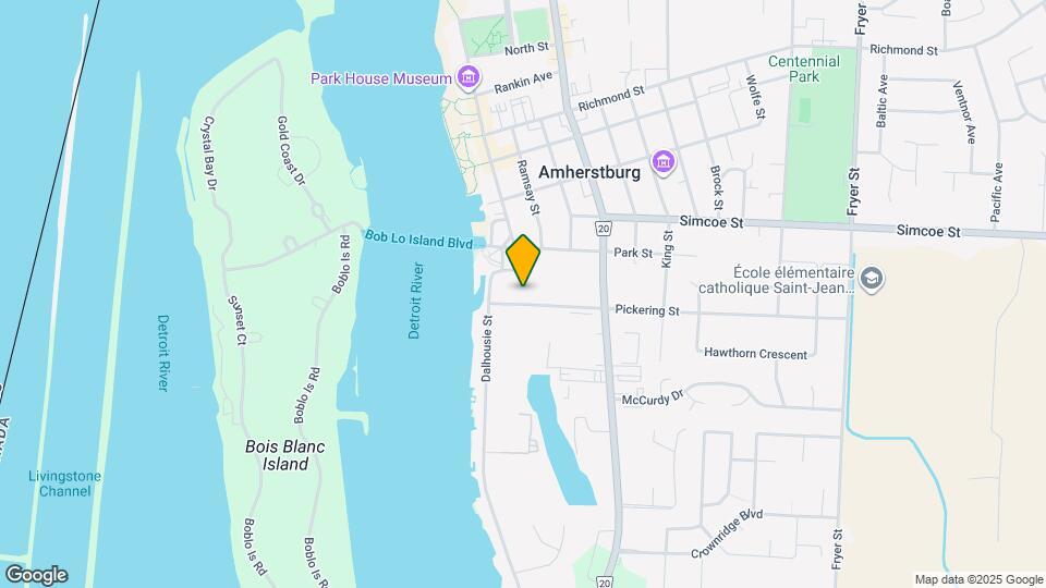 100 Pickering Dr Map and Location Details