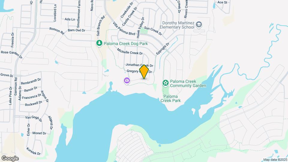 2212 Benjamin Creek Dr Map and Location Details