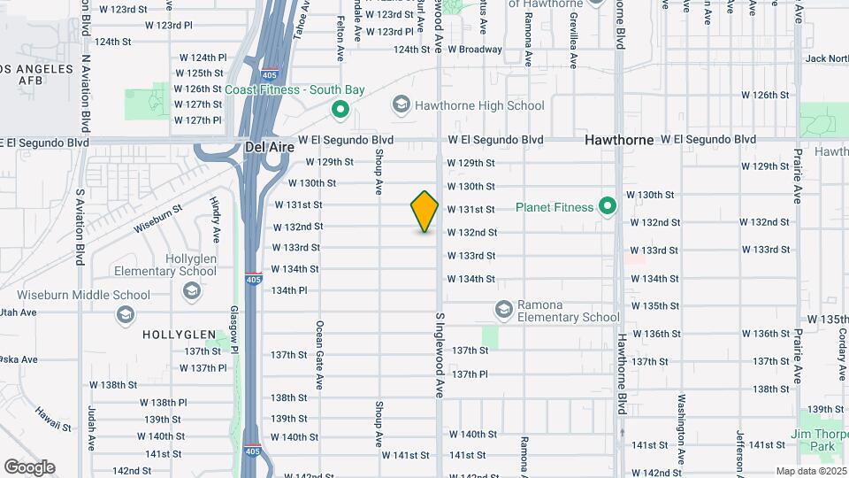 4817 W 133rd St Map and Location Details