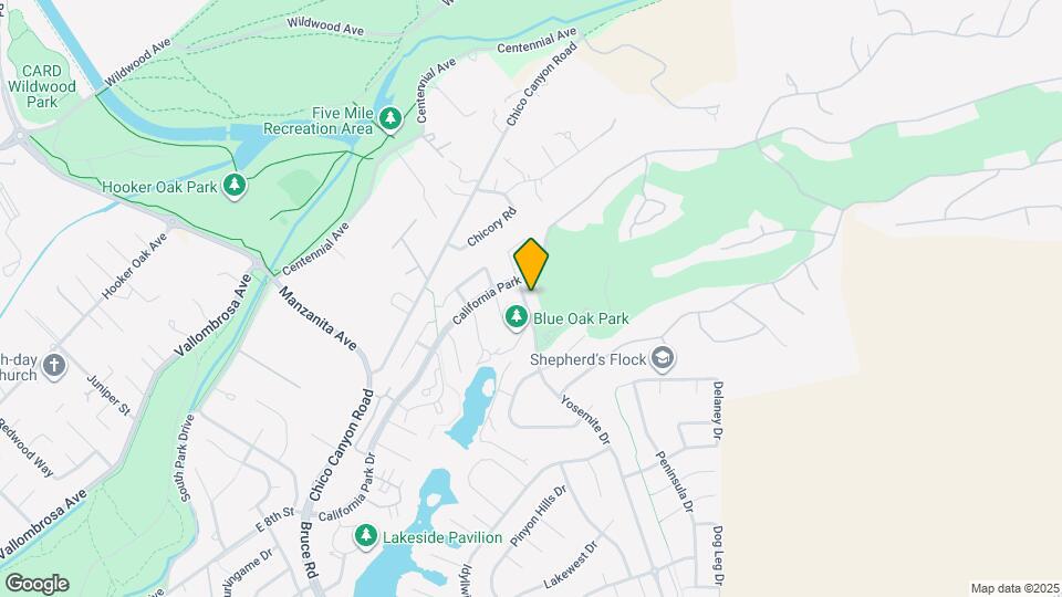 929 Yosemite Dr Map and Location Details