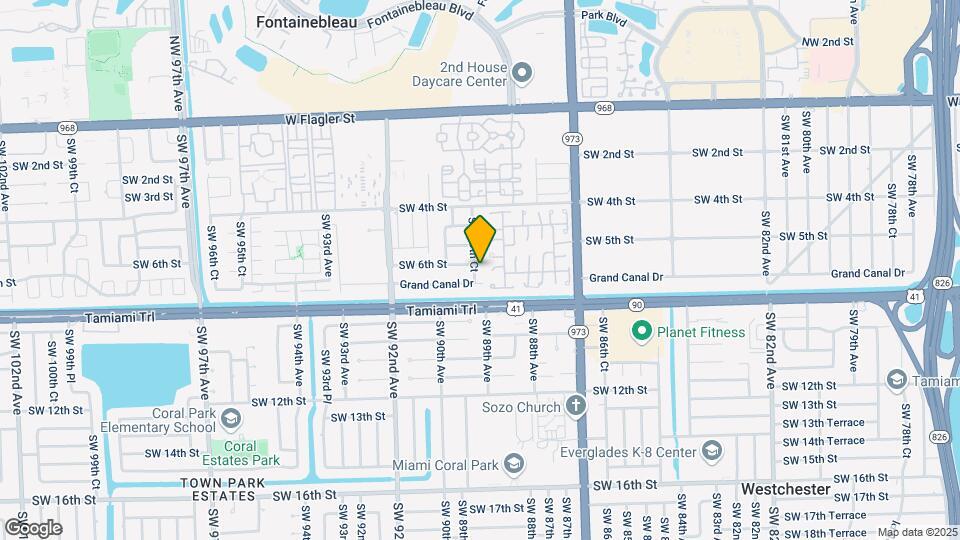 631 SW 89th Ct Map and Location Details