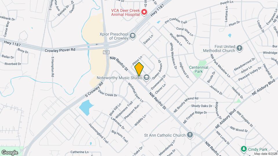 1329 Anna Lea Ln Map and Location Details