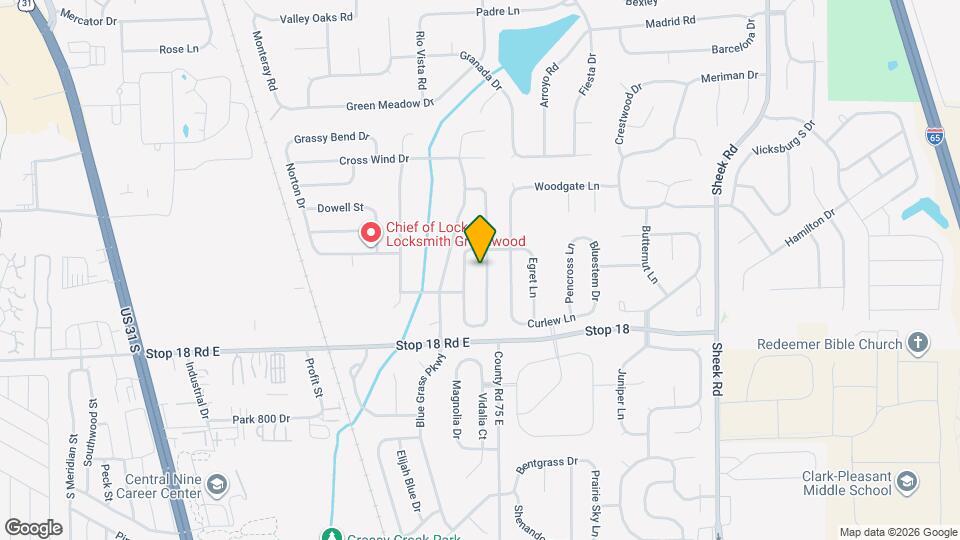 1428 Blue Brook Way Map and Location Details
