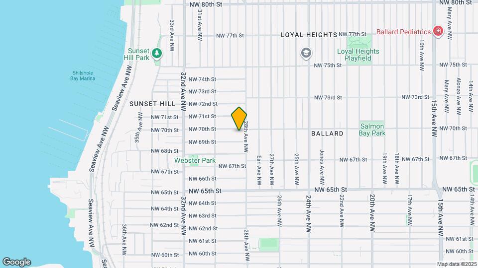 2811 NW 70th St Map and Location Details