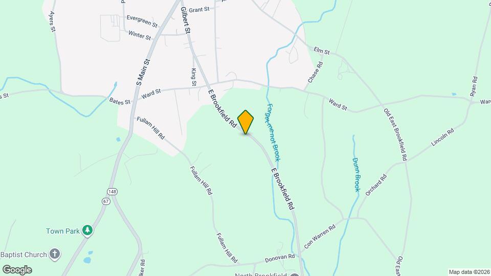 13 E Brookfield Rd Map and Location Details