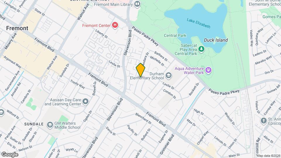 3648 Detjen St Mapa y Detalles de la Ubicación