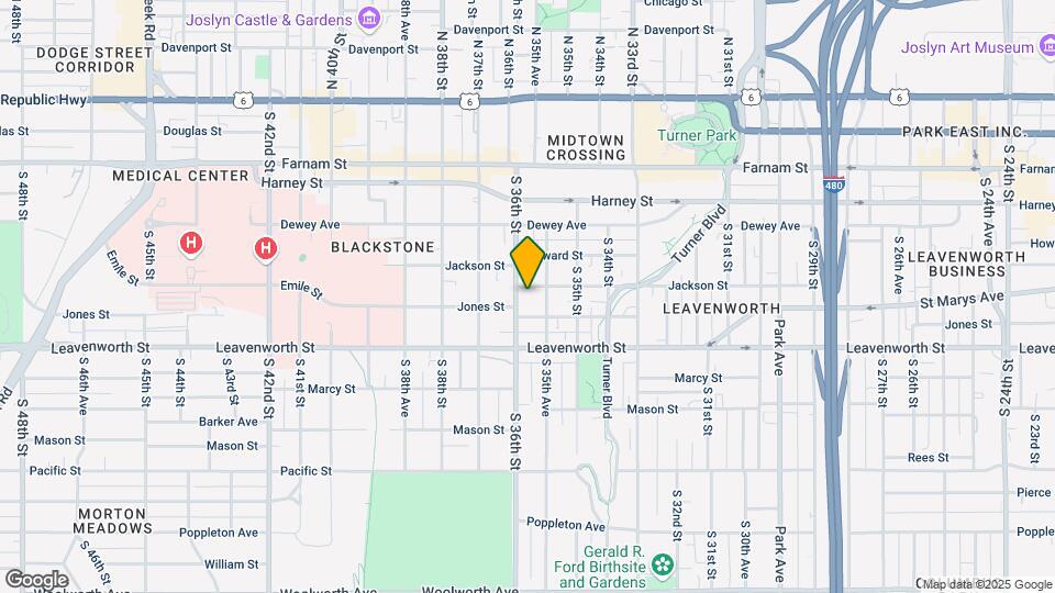 3565 Jackson St Map and Location Details