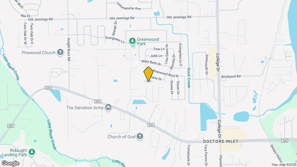 1613 Teaberry Dr Map and Location Details