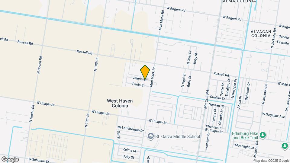 3704 Valeria St Map and Location Details