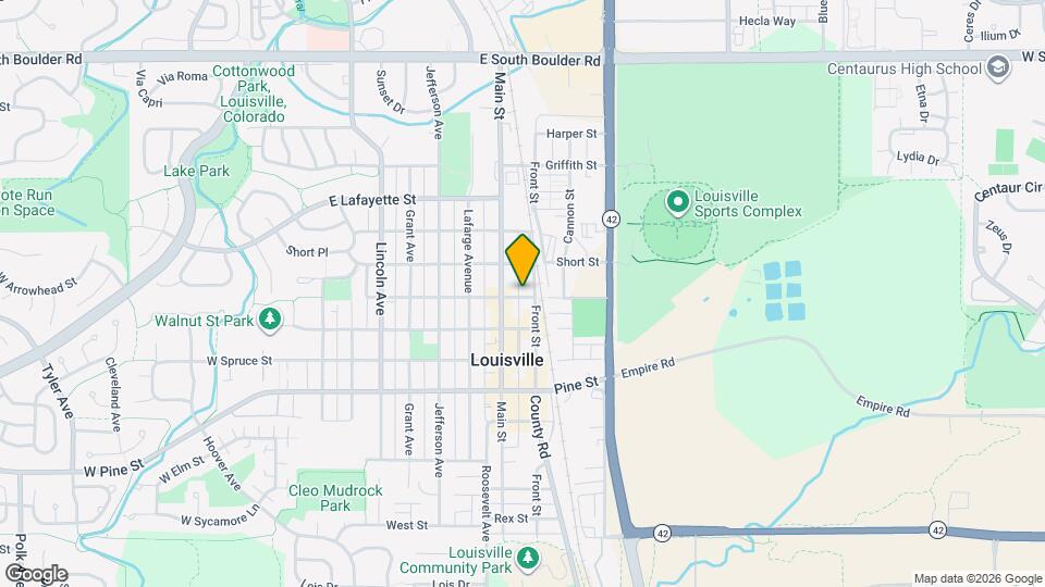 935 South St Map and Location Details