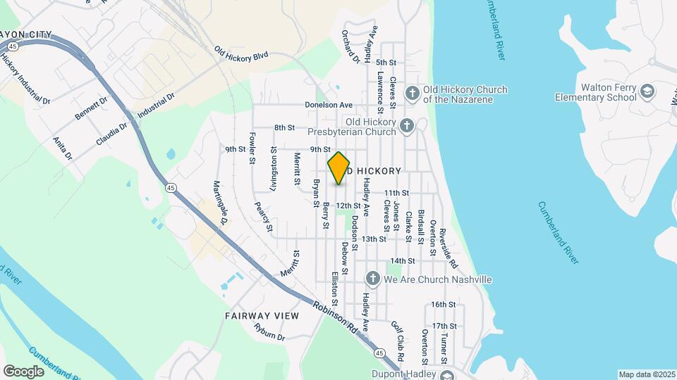 1013 Elliston St Map and Location Details