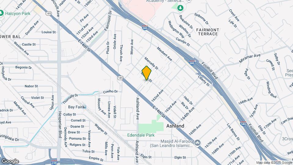 16005 Mateo St Map and Location Details