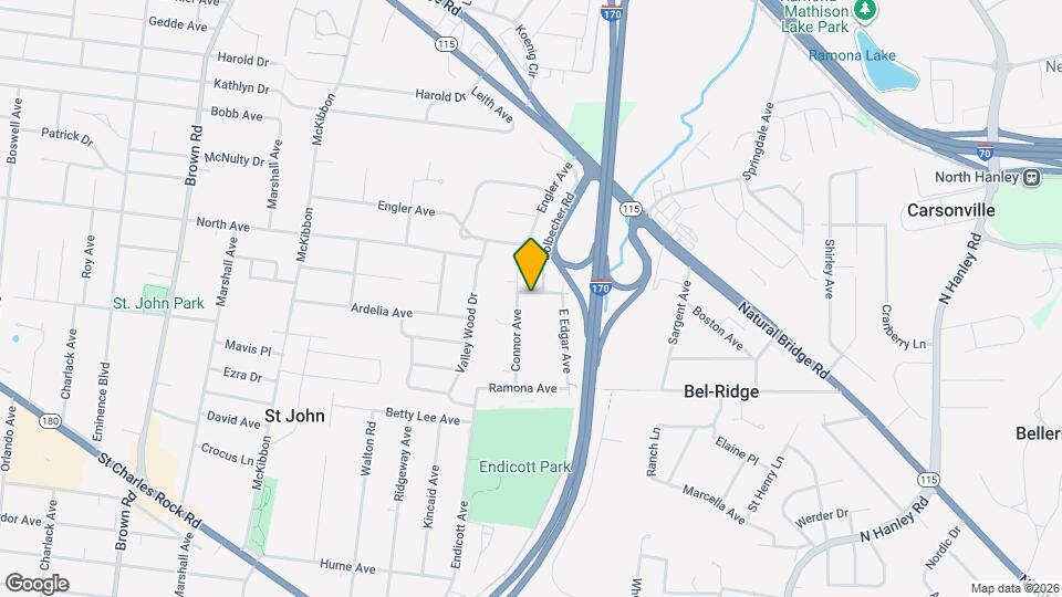 9150 Wood Ave Map and Location Details