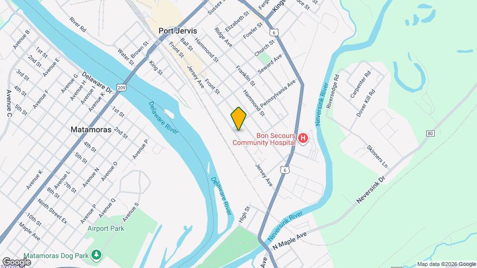 144 Jersey Ave Map and Location Details