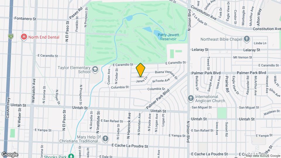 1232-1234 Janes Ln Map and Location Details